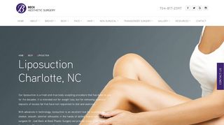 Liposuction Charlotte - Dr. Joel Beck
