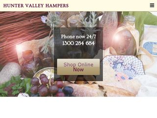 Australian Gift Baskets — website preview