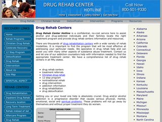 Drug Rehab — website preview