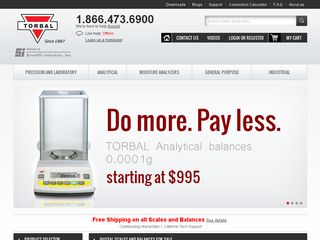 Scales - Torbalscales.com — website preview