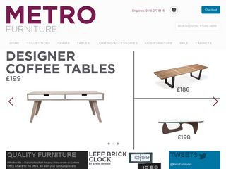Metro Furniture — website preview