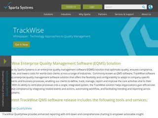 quality management software — website preview