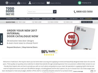 Doors | Todd Doors — website preview