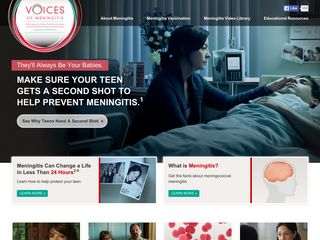 What is Meningitis? — website preview