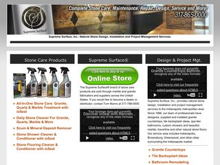 Granite Countertops — website preview