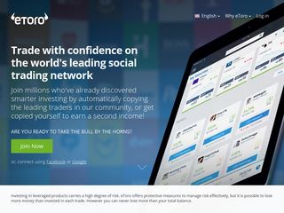 online forex trading — website preview