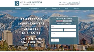 William R. Rawlings & Associates — website preview