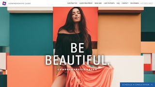 Med Spa Baltimore - Comprehensive Laser  — website preview