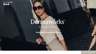 Med Spa Ottowa | Dermaworks  — website preview