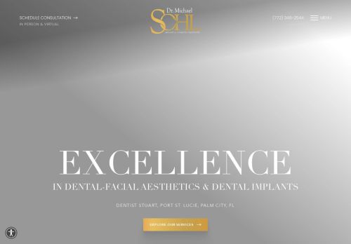 Dentist Stuart FL — website preview